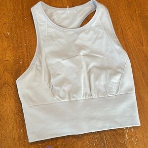Lululemon high neck bra grey size 4